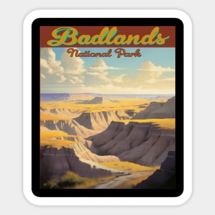 Badlands National Park Sticker